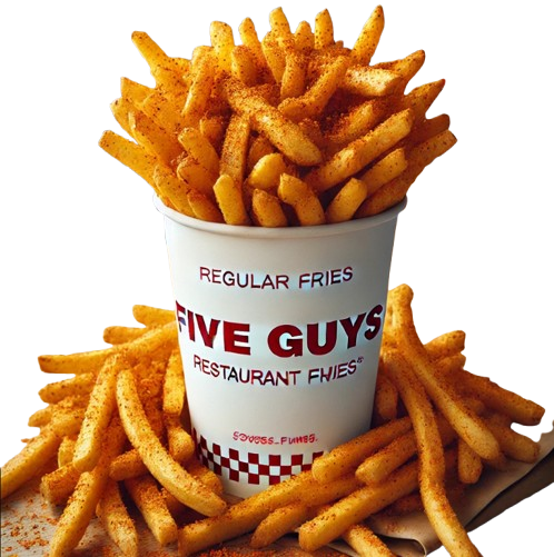 Five Guys Cajun Fries